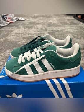 Adidas Campus 00s Green White W/Box Mens U.S. 6.5 Shoes